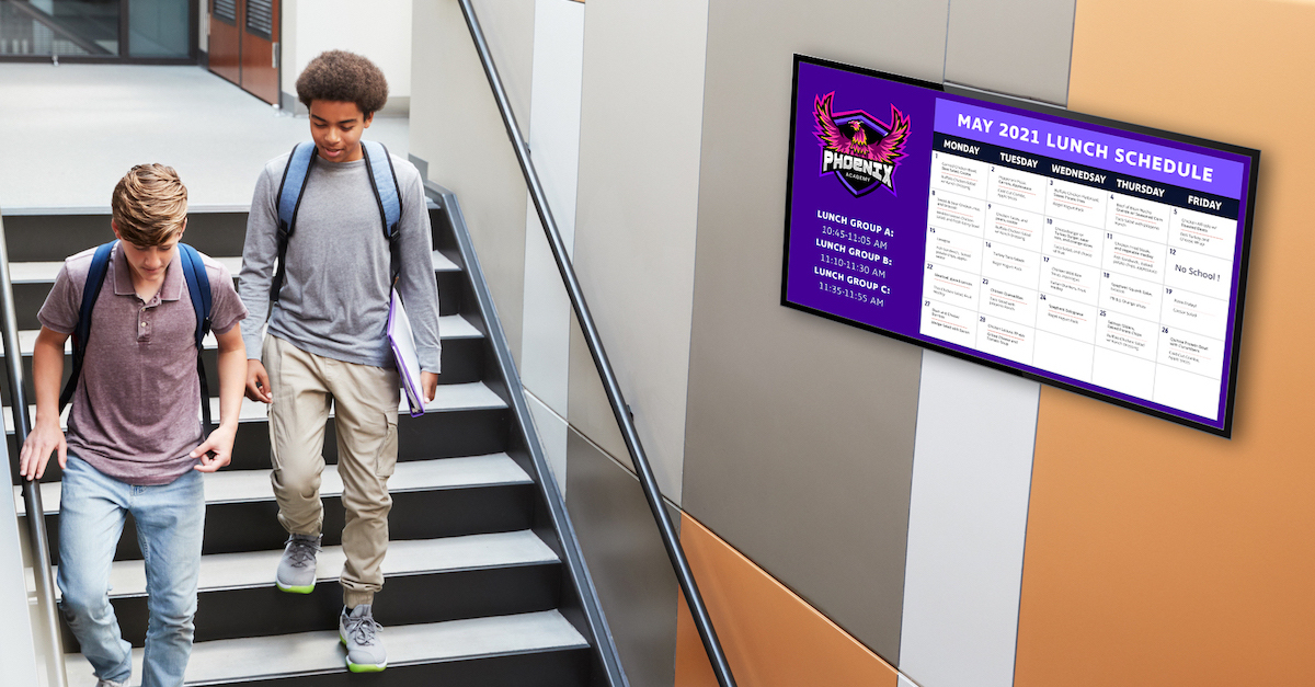 7 Benefits of Digital Signage in Education