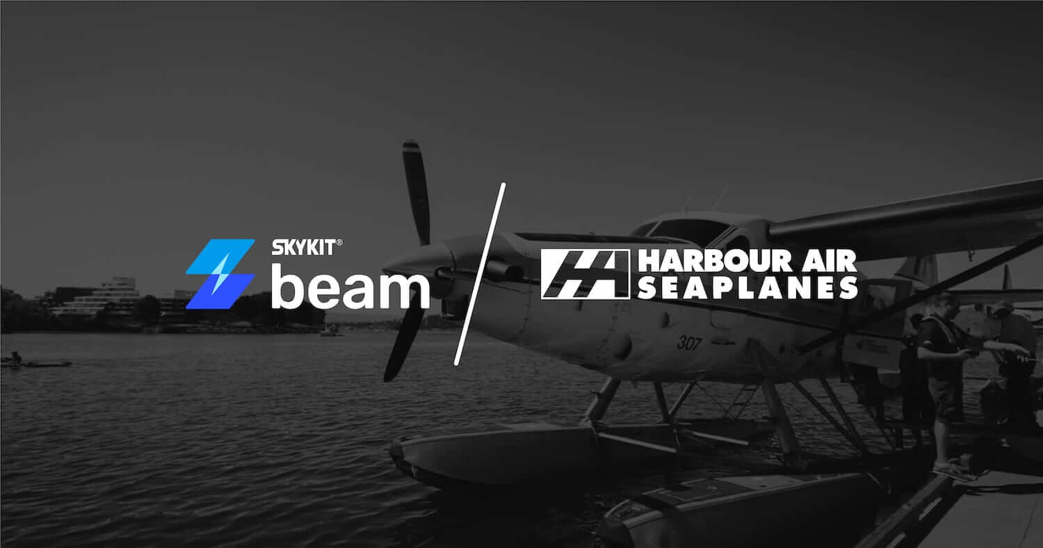 Skykit Beam Digital Signage Harbour Air Seaplanes