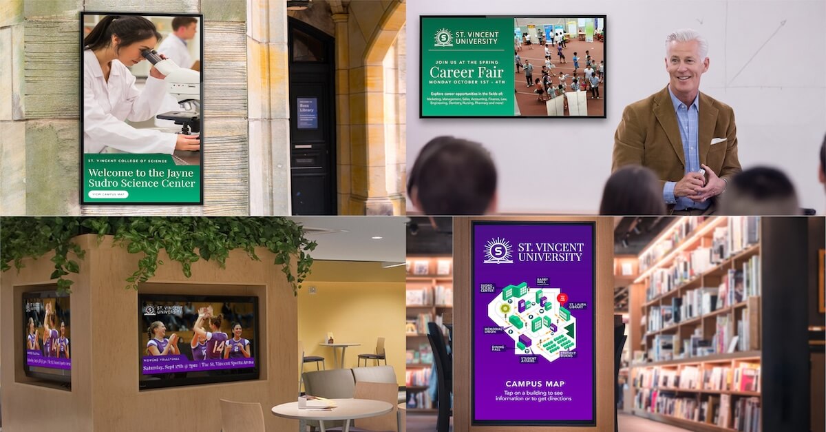 Higher Education Digital Signage: 6 Ways to Maximize Usage