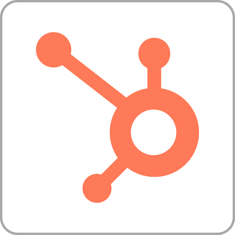 Digital Dashboard Connections: Hubspot Icon