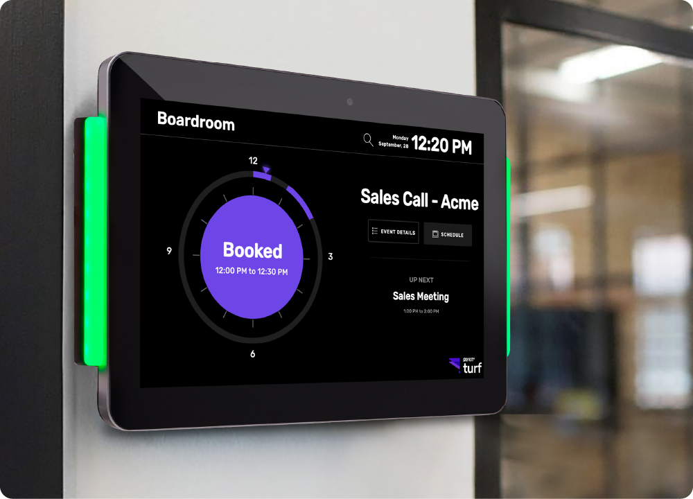 Skykit Turf Space reservation software & employee and visitor management systems - Turf Space Booking