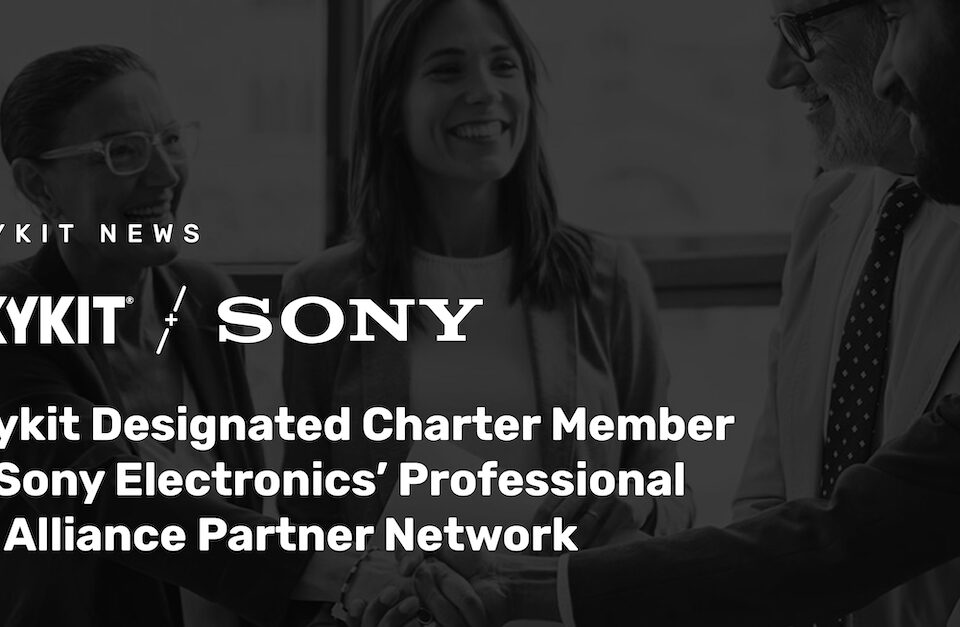 Skykit Designated Charter Member of Sony Electronics’ Professional AV Alliance Partner Network