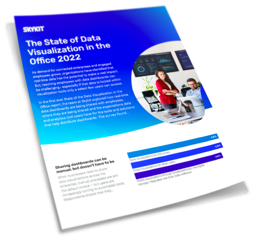 The State of Data Visualization Report Skykit Data Dashboards