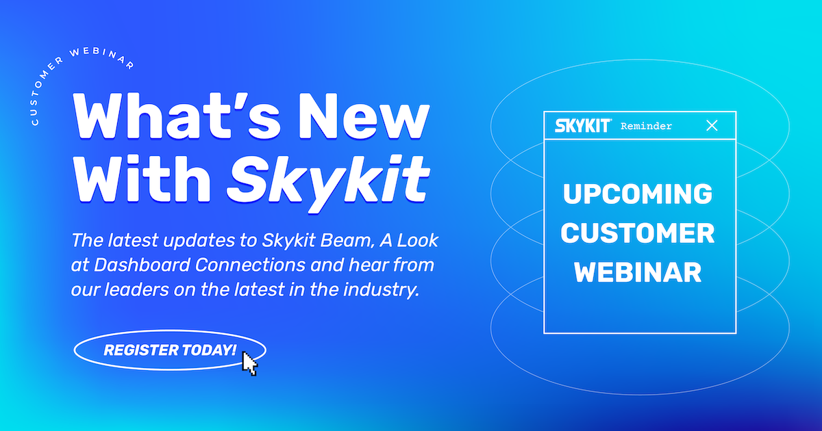 What's new at Skykit Webinar
